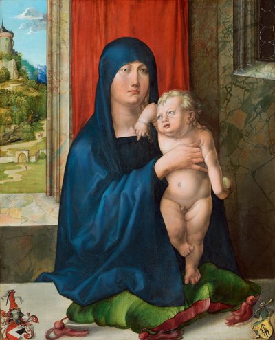 Madone et Enfant (Madone Haller) - Albrecht Dürer